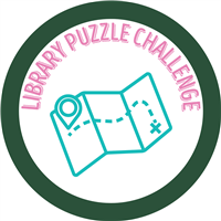 Library Puzzle Challenge Badge